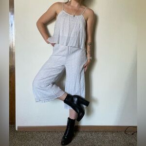 Linen Blend Jumpsuit